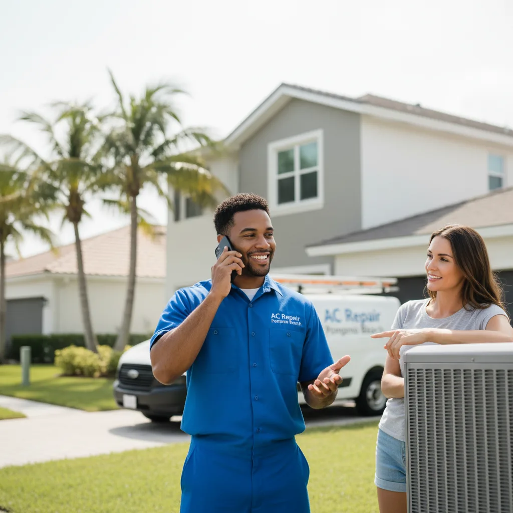 AC Repair Pompano Beach customer support in Spring City